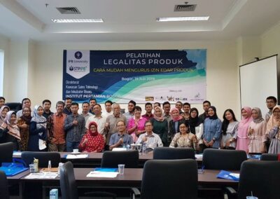 SIG Pelatihan Legalitas Produk Bersama STP IPB 1